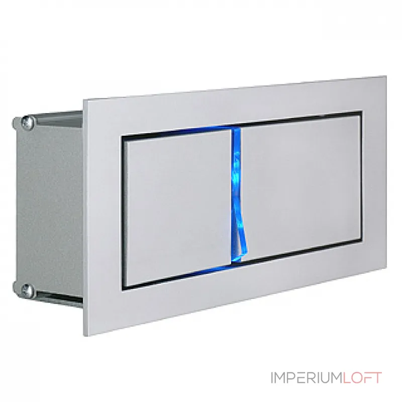 BEDSIDE LEFT светильник встраиваемый 700mA с PowerLED 3Вт, 3000К, 110lm, 110°, серебристый
