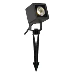 NAUTILUS SQUARE LED светильник IP65 с COB LED 6.7Вт (9Вт), 3000K, 520lm, 45°, антрацит от ImperiumLoft
