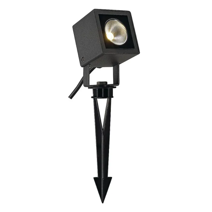 NAUTILUS SQUARE LED светильник IP65 с COB LED 6.7Вт (9Вт), 3000K, 520lm, 45°, антрацит от ImperiumLoft