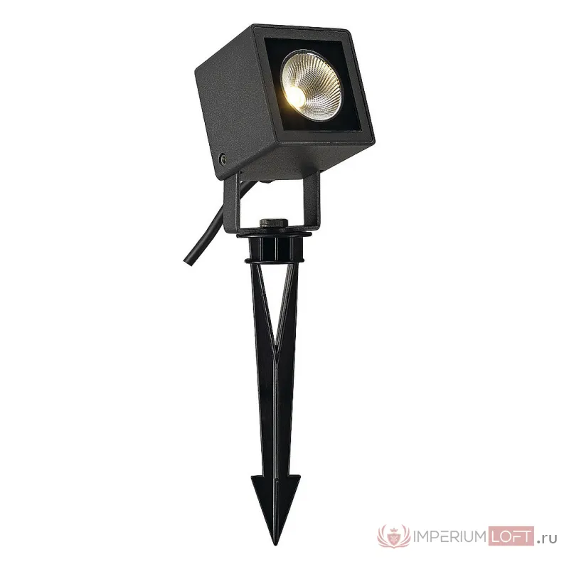 NAUTILUS SQUARE LED светильник IP65 с COB LED 6.7Вт (9Вт), 3000K, 520lm, 45°, антрацит от ImperiumLoft