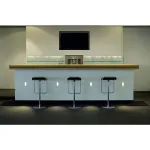 LED DOWNUNDER MINI светильник встраиваемый 350mA с PowerLED 1Вт, 3000K, 75lm, 40°, белый