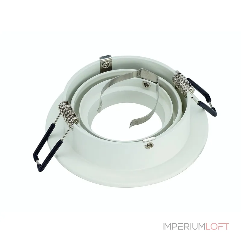 NEW TRIA ROUND GU10 SPR светильник встраиваемый для лампы GU10 50Вт макс., матовый белый