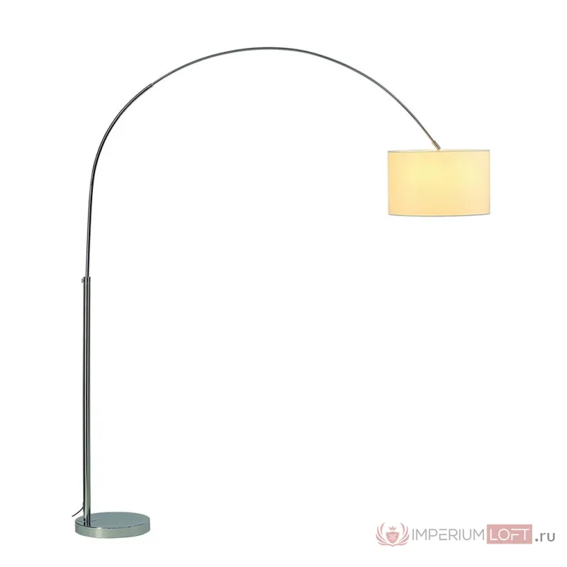 SOPRANA BOW светильник напольный для лампы E27 60Вт макс., хром/ белый от ImperiumLoft