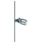 MINI ALU TRACK/GLU-TRAX®, POWER-LED SPOT светильник с PowerLED 1Вт, 3000K, 80lm, серебристый