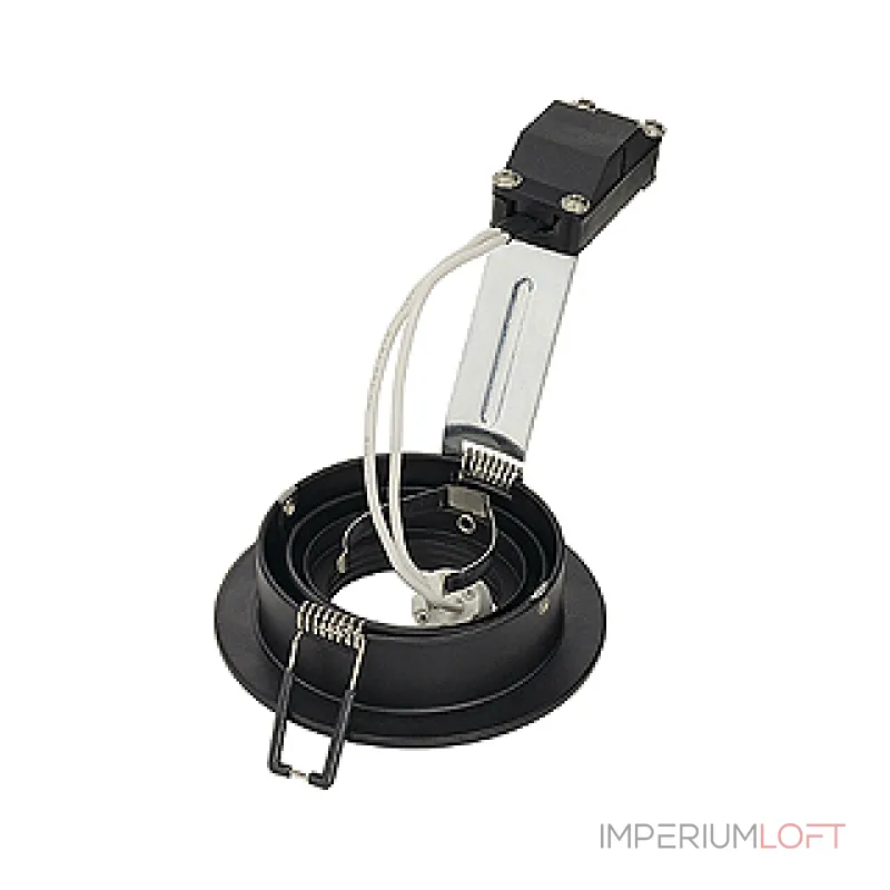 NEW TRIA ROUND MR16 SPR светильник встраиваемый для лампы MR16 50Вт макс., матовый черный NEW TRIA ROUND MR16 SPR светильник встраиваемый для лампы MR16 50Вт макс., матовый черный