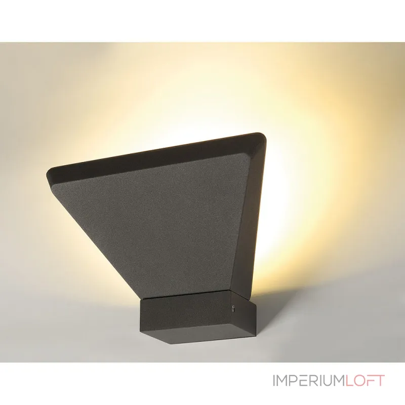 TRAPECCO WALL UP светильник настенный IP44 с LED 10Вт, 3000К, 850lm, антрацит TRAPECCO WALL UP светильник настенный IP44 с LED 10Вт, 3000К, 850lm, антрацит