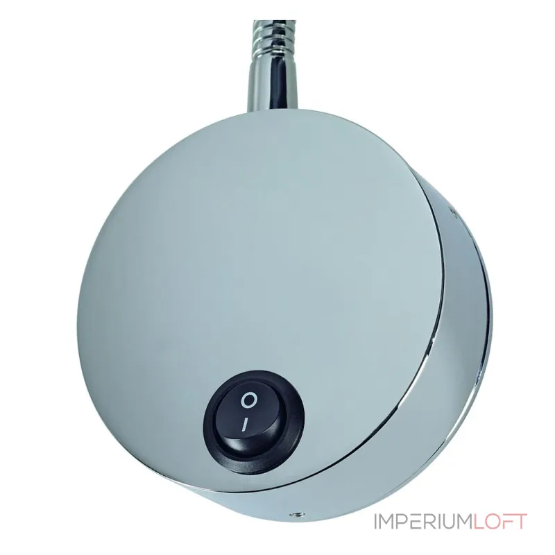 DIO FLEX PLATE GU10 светильник накладной с выключателем для лампы GU10 50Вт макс., хром
