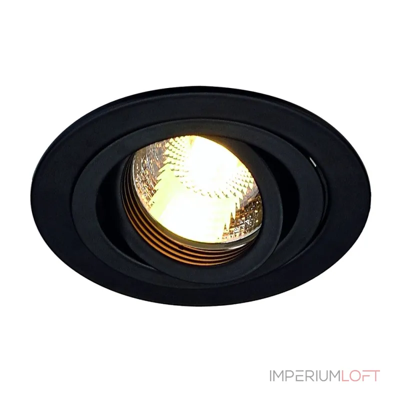 NEW TRIA ROUND MR16 SPR светильник встраиваемый для лампы MR16 50Вт макс., матовый черный NEW TRIA ROUND MR16 SPR светильник встраиваемый для лампы MR16 50Вт макс., матовый черный