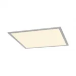 I-VIDUAL LED PANEL 60x60 светильник встраиваемый с LED 35Вт, 3000K, 3250lm, без БП, серебристый