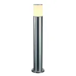 ROX ACRYL POLE 90 светильник IP44 для лампы E27 20Вт макс., матированный алюминий/ белый
