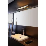 GLENOS WL-1 светильник накладной с LED 12.6Вт (17Вт), 3000К, 1000lm, серебристый
