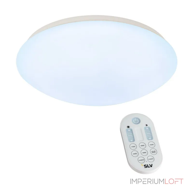 LIPSY 50 MASTER KELVIN CONTROL светильник накладной с ПДУ и LED 52Вт, 2700-6500К, 3600-4500lm, белый