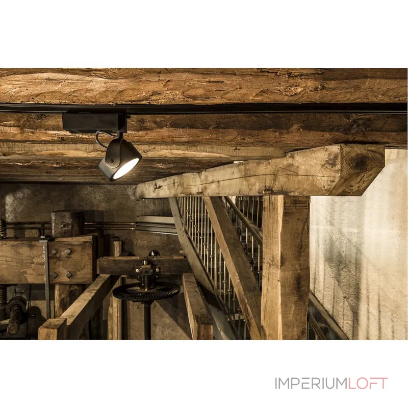 1PHASE-TRACK, KALU TRACK LED светильник с LED 17Вт, 3000К, 1000лм, 60°, черный