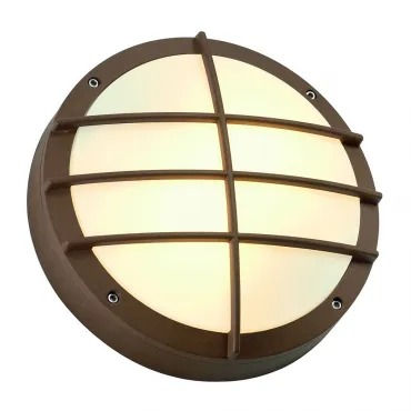 BULAN GRID светильник накладной IP44 для 2-х ламп E27 по 25Вт макс., бурый