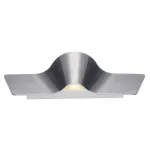 WAVE WALL 45 Dim to Warm светильник настенный с LED 22Вт, 2000-3000K, 1050лм, матированный алюминий