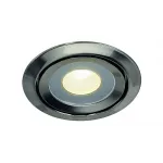LUZO LED DISK светильник встраиваемый c Fortimo LED Disk 12Вт, 2700К, 800lm, 85°, серый металлик