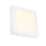 SENSER SQUARE 14W светильник накладной 230V c SMD LED 14Вт (18Вт), 3000K, 840lm, c БП, белый