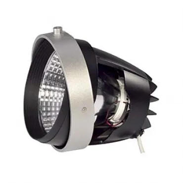 AIXLIGHT® PRO, COB LED MODULE светильник с LED 25/35Вт, 3000K, 2400/3200lm, 12°, без БП, сереб/ черн