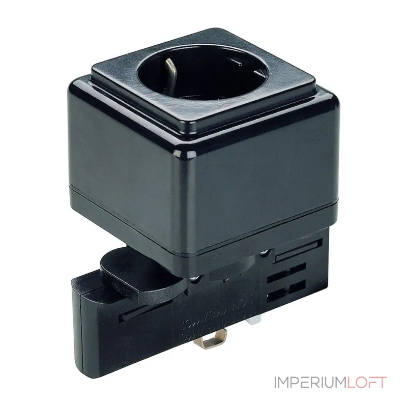 3Ph | EUTRAC®, розетка Schuko, 6.3А макс., черный от ImperiumLoft 3Ph | EUTRAC®, розетка Schuko, 6.3А макс., черный от ImperiumLoft
