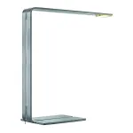 CYGNIS светильник настольный с LED-панелью 7.25Вт, 3000K, 120°, 650lm, матированный алюминий