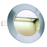 DOWNUNDER LED 14 светильник встраиваемый IP44 c 14 SMD LED 0.8Вт, 3000K, 65lm, матир.алюминий (лак)