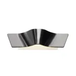 WAVE WALL 25 светильник настенный димм. с 2 LED по 4.55Вт (11.44Вт), 3000K, 765lm, матиров. алюминий