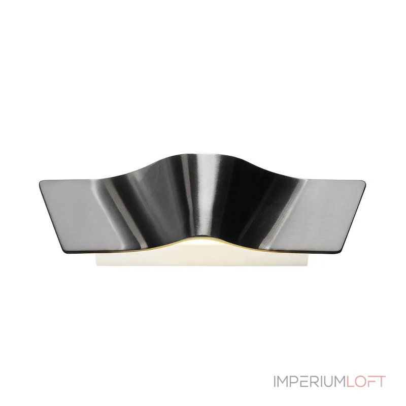 WAVE WALL 25 светильник настенный димм. с 2 LED по 4.55Вт (11.44Вт), 3000K, 765lm, матиров. алюминий