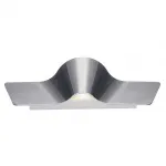 WAVE WALL 45 Dim to Warm светильник настенный с LED 22Вт, 2000-3000K, 1050лм, матированный алюминий