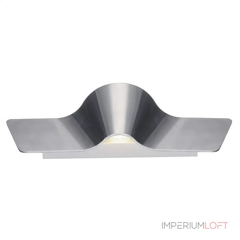 WAVE WALL 45 Dim to Warm светильник настенный с LED 22Вт, 2000-3000K, 1050лм, матированный алюминий