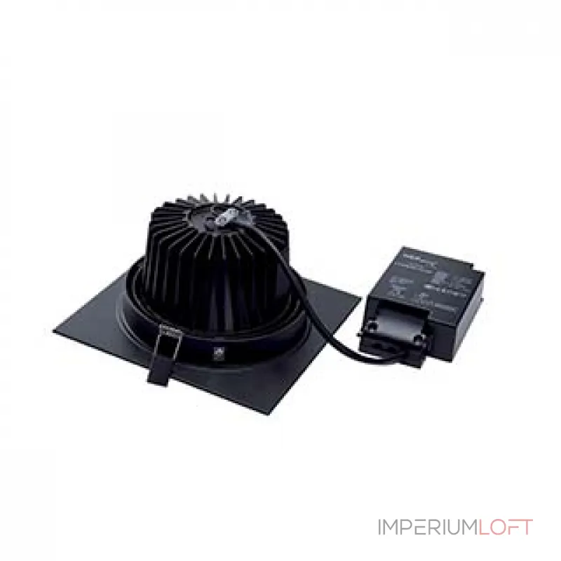 NEW TRIA XL SQUARE SET светильник с COB LED 13ВТ (16Вт), 2700К, 1010lm, 38°, с бл. питания, черный NEW TRIA XL SQUARE SET светильник с COB LED 13ВТ (16Вт), 2700К, 1010lm, 38°, с бл. питания, черный
