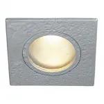 DOLIX OUT SQUARE MR16 светильник встраиваемый IP65 для лампы MR16 35Вт макс., титан / стекло матовое