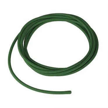КАБЕЛЬ 3х 0,75 кв.мм, 10 м, H03W-F, в текстильной оплетке, зеленый