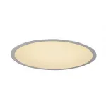 MEDO 40 LED FRAME светильник встраиваемый с LED 29Вт, 3000К, 105°, 2000лм, упр. 1-10В, серебристый