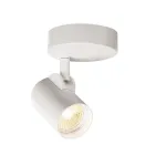 HELIA SINGLE светильник накладной с LED 11Вт, 3000К, 620лм, 35°, белый