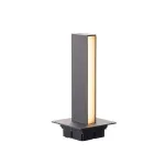 H-POL LED 2-SIDE 36 светильник встраиваемый IP55 с LED 18Вт, 3000K, 700lm, антрацит