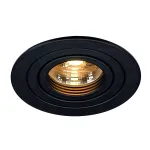 NEW TRIA ROUND MR16 SPR светильник встраиваемый для лампы MR16 50Вт макс., матовый черный