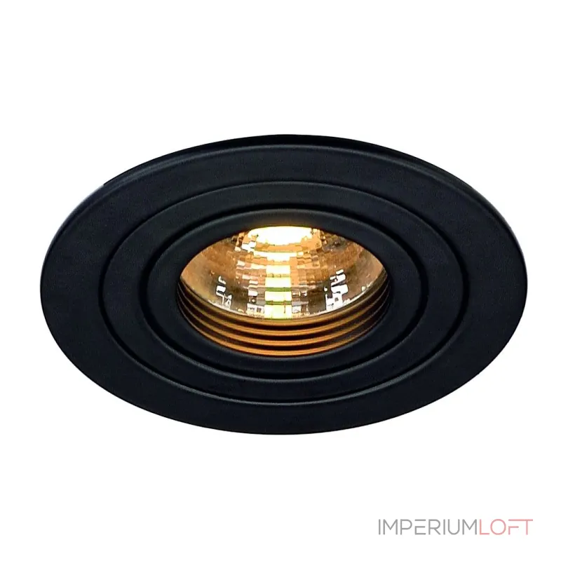 NEW TRIA ROUND MR16 SPR светильник встраиваемый для лампы MR16 50Вт макс., матовый черный NEW TRIA ROUND MR16 SPR светильник встраиваемый для лампы MR16 50Вт макс., матовый черный