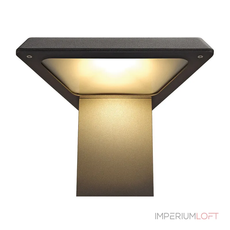 TRAPECCO FLOOR светильник IP44 с LED 9.8Вт (10Вт), 3000К, 850lm, антрацит