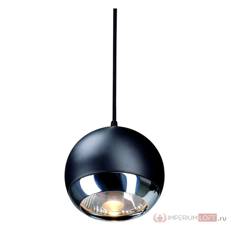 EASYTEC II®, LIGHT EYE светильник подвесной для лампы ES111 75Вт макс., черный / хром от ImperiumLoft