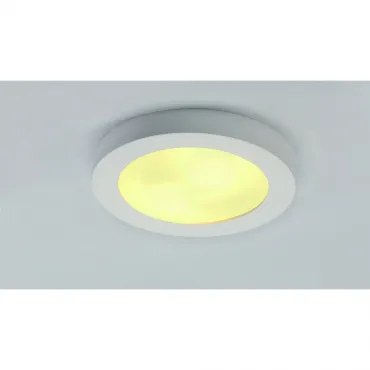 PLASTRA 105 E27 ROUND светильник потолочный для 2-х ламп E27 по 25Вт макс., белый гипс