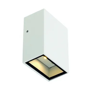 QUAD 1 светильник настенный IP44 с PowerLED 3Вт (4.6Вт), 3000K, 100lm, 90°, белый