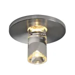 LED LIGHTPOINТ светильник встраиваемый c PowerLED 1Вт, 3000K, 60lm, 350mA, матированный алюминий