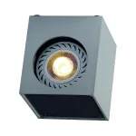 ALTRA DICE WL-1 светильник настенный для лампы GU10 35Вт макс., серебристый / черный