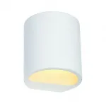 PLASTRA 104 ROUND светильник настенный для лампы QT14 G9 42Вт макс., белый гипс