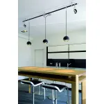 EASYTEC II®, LIGHT EYE светильник подвесной для лампы ES111 75Вт макс., черный / хром