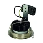 LUZO LED DISK светильник встраиваемый c Fortimo LED Disk 12Вт, 2700К, 800lm, 85°, матовый хром