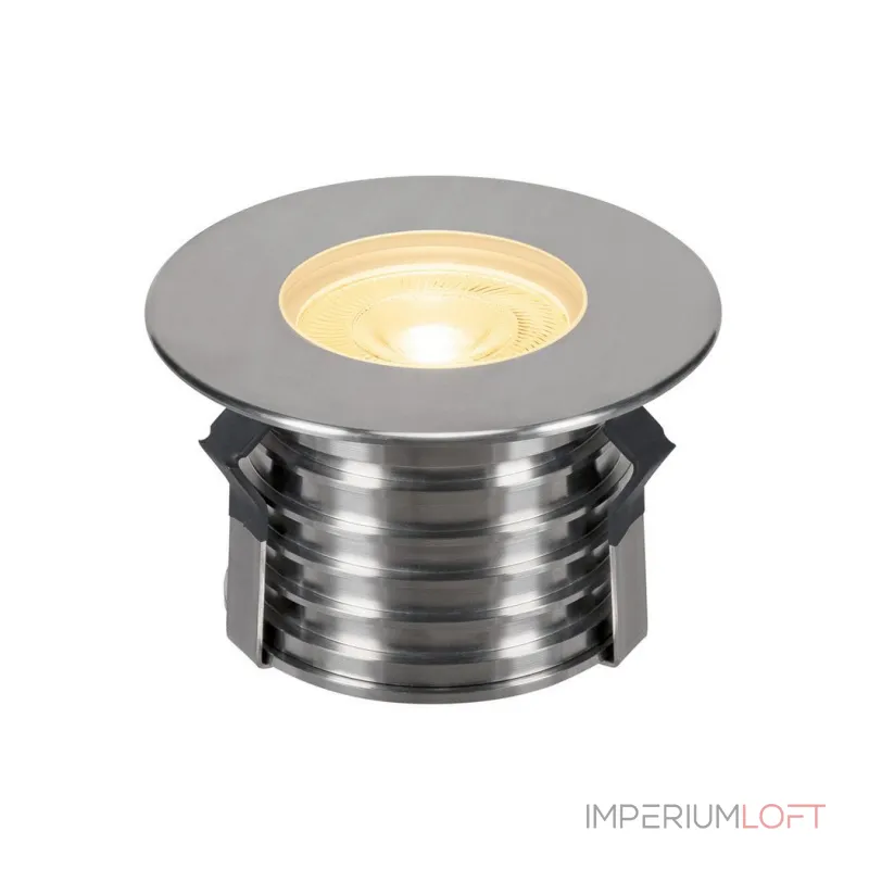 DASAR® 180 PREMIUM LED ROUND светильник встр. IP67 c LED 24Вт (28Вт), 3000K, 2700lm, 24°, сталь