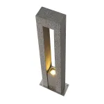 ARROCK ARC GU10 светильник IP44 для лампы GU10 35Вт макс., "соль&перец"/ сталь