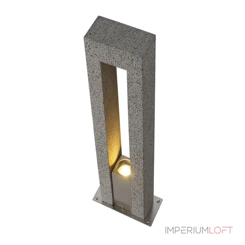 ARROCK ARC GU10 светильник IP44 для лампы GU10 35Вт макс., "соль&перец"/ сталь