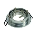 NEW TRIA ROUND GU10 SPR светильник встраиваемый для лампы GU10 50Вт макс., матир. алюминий